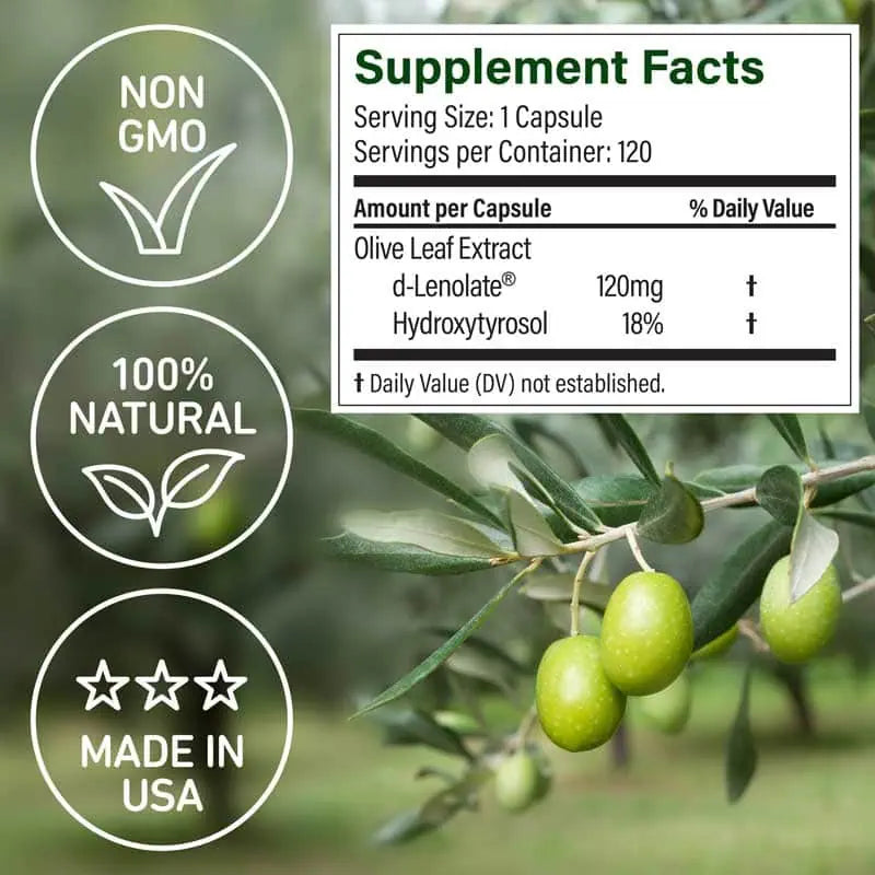 Hydroxytyrosol 18 120ct 120mg