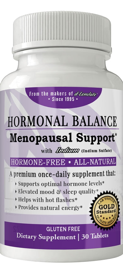 Hormonal Balance Menopausal Support with Indium, 30ct Tablets