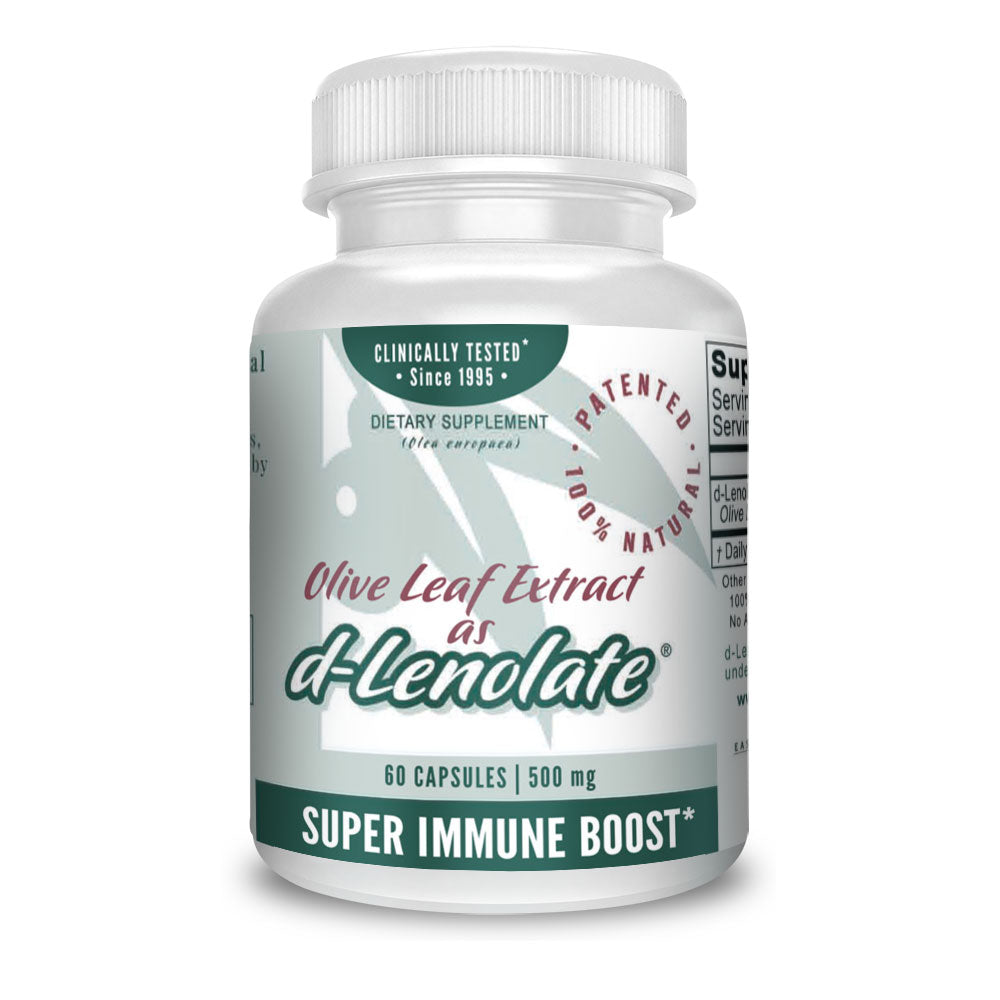 d-Lenolate Olive Leaf Extract 60 capsules