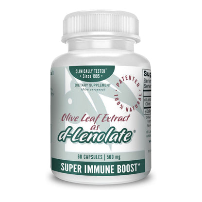 d-Lenolate Olive Leaf Extract 60 capsules
