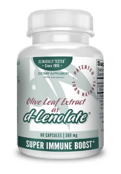 d-Lenolate Olive Leaf Extract 60 capsules